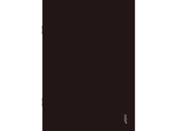 Caderno Agrafado Plastificado Quadriculado A5 Preto NOTE!