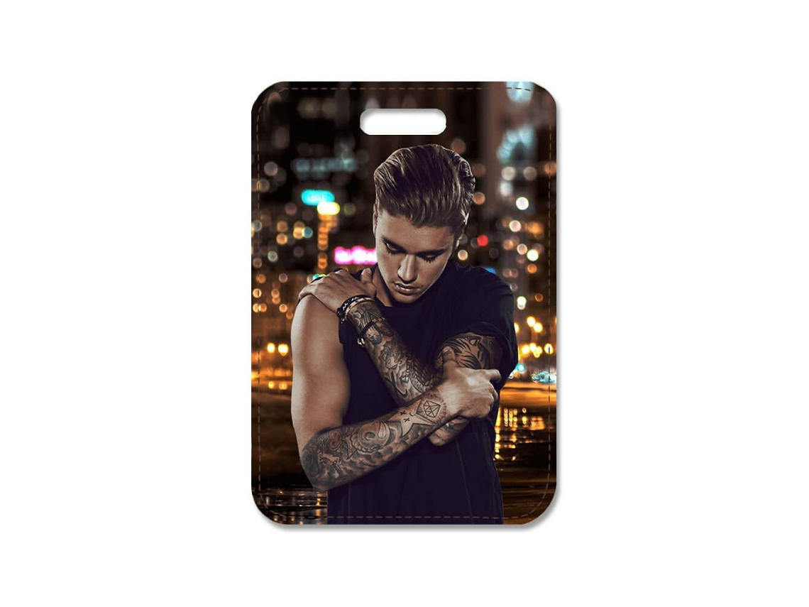 Pingente para Bolsa Justin Bieber, Acessório para Bolsa BRILVIBERA