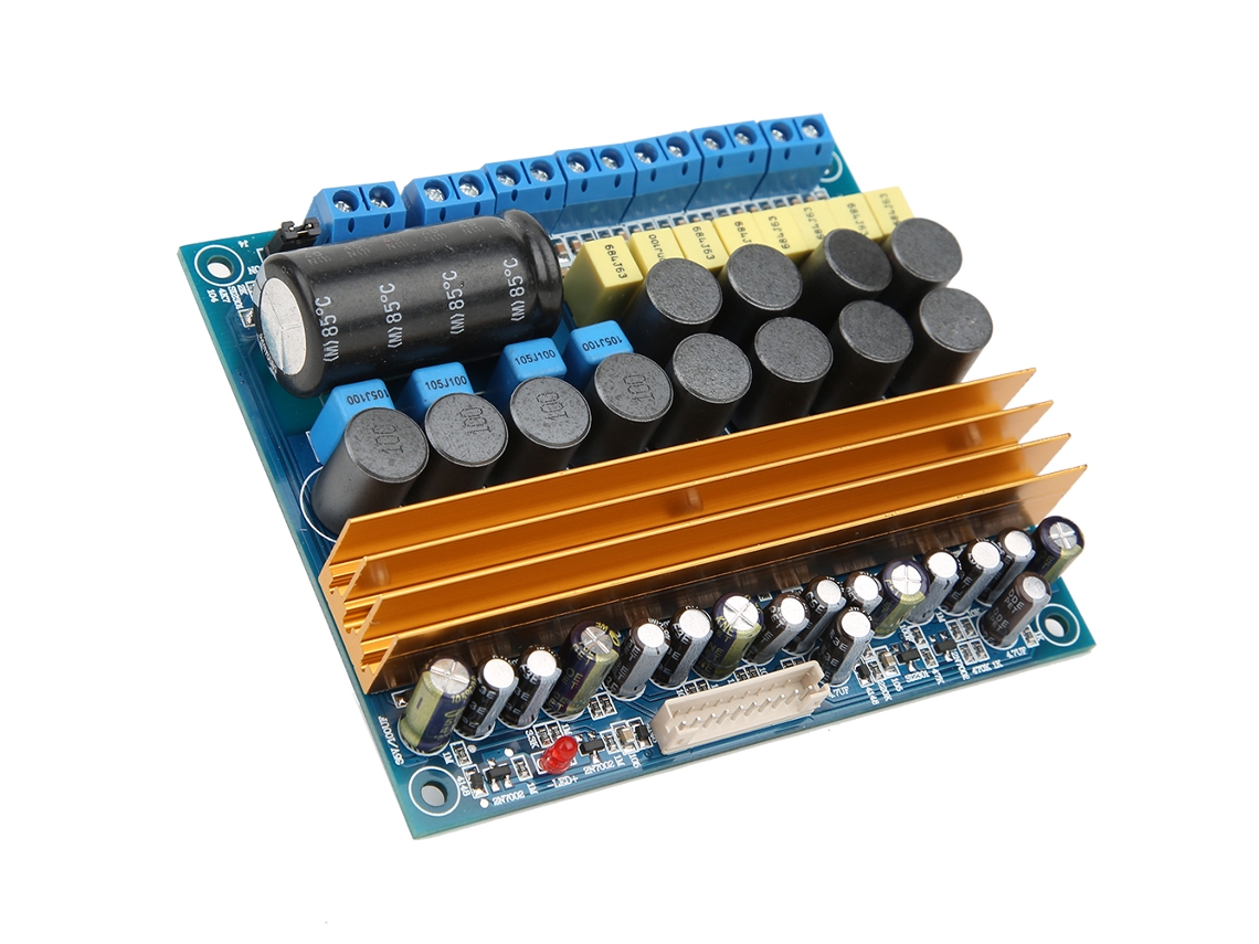 Placa de Amplificador Digital 5.1 com Módulo Amp Classe D