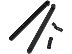 Conjunto De 2 Corrediças Laterais Ocultas Para Gavetas Guarda Roupa