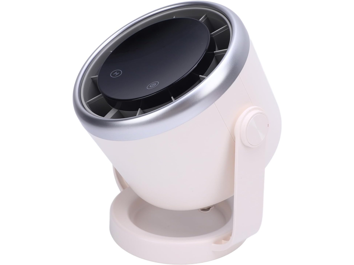 Ventilador De Mesa Usb Silencioso Com Vento Forte Para Quarto, Preto.