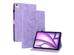 Lurelia Capa Protetora Para Tablet Ipad Pro 11 2024/2025 M4/m5, Roxo