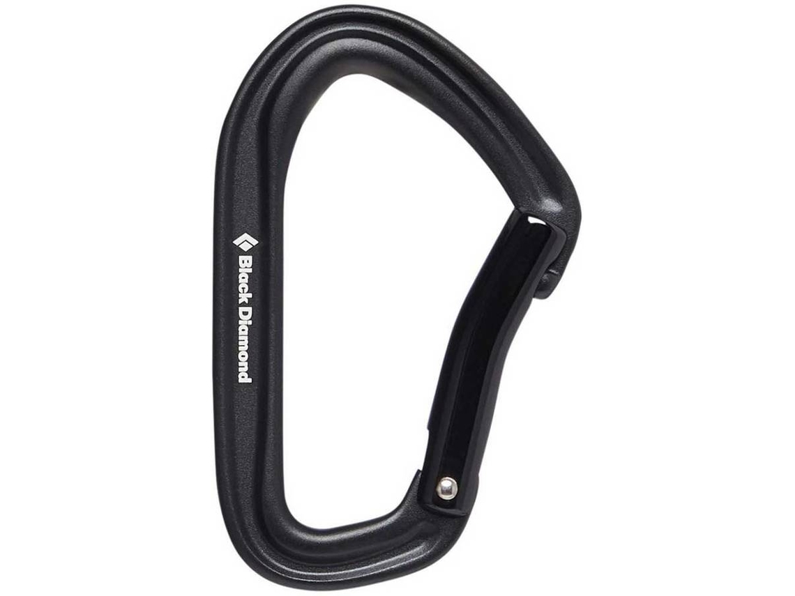 Mosquetão De Escalada BLACK DIAMOND Hot Forge Bent (Preto - Tamanho Único)