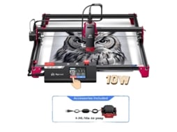 Cortadora A Laser Cnc, Alta Velocidade, Tela Sensã­vel Ao Toque, C, 10w Oem