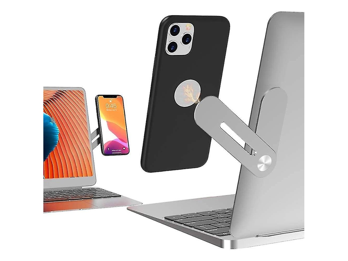 Suporte Para Laptop, Com Presilha Lateral Ajustável, Suporte Para Monitor De Computador E Suporte Dobrável Para Smartphone. Imprimir. Não.