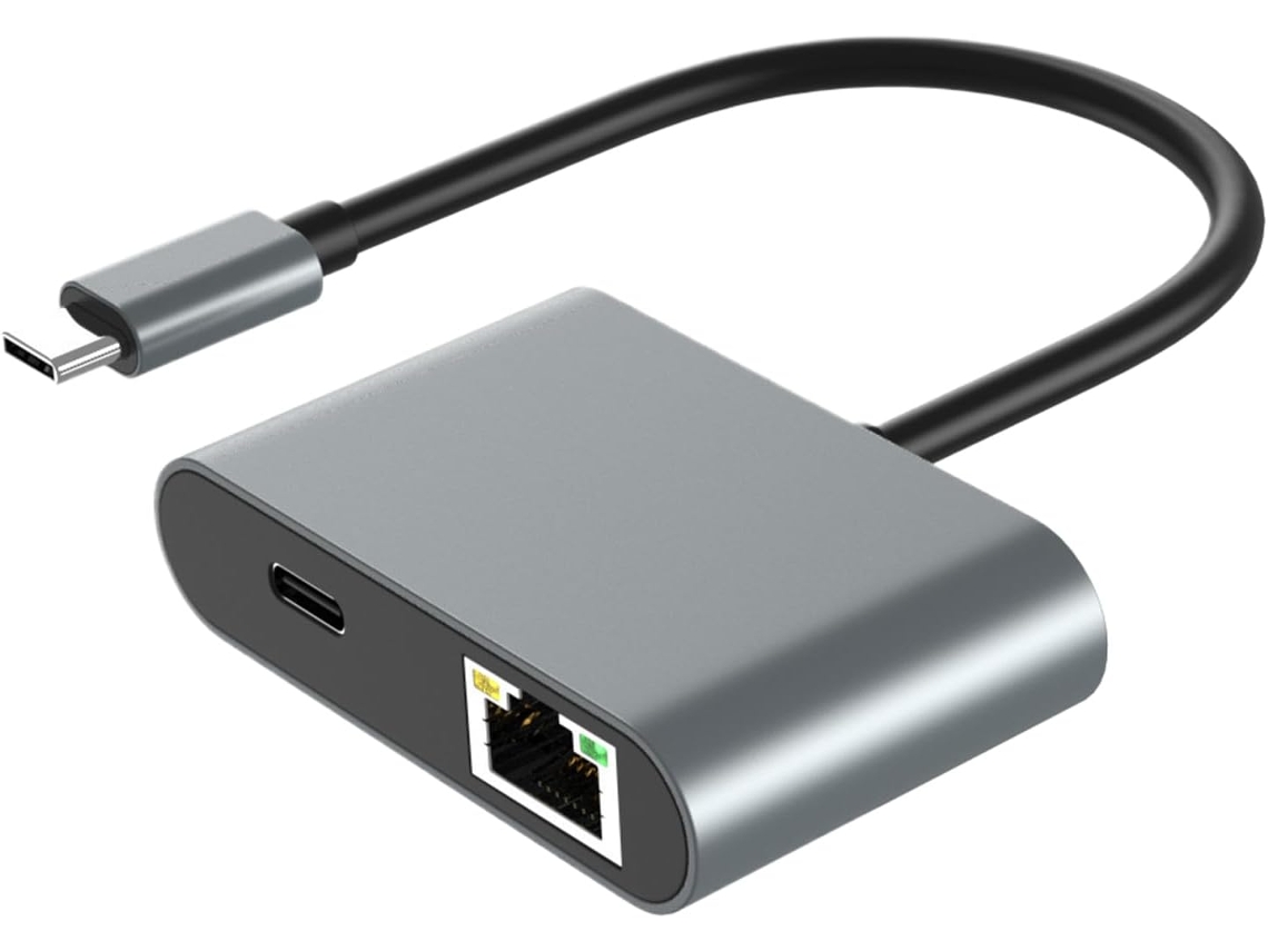 Adaptador Usb Ethernet Gigabit Tipo C Para