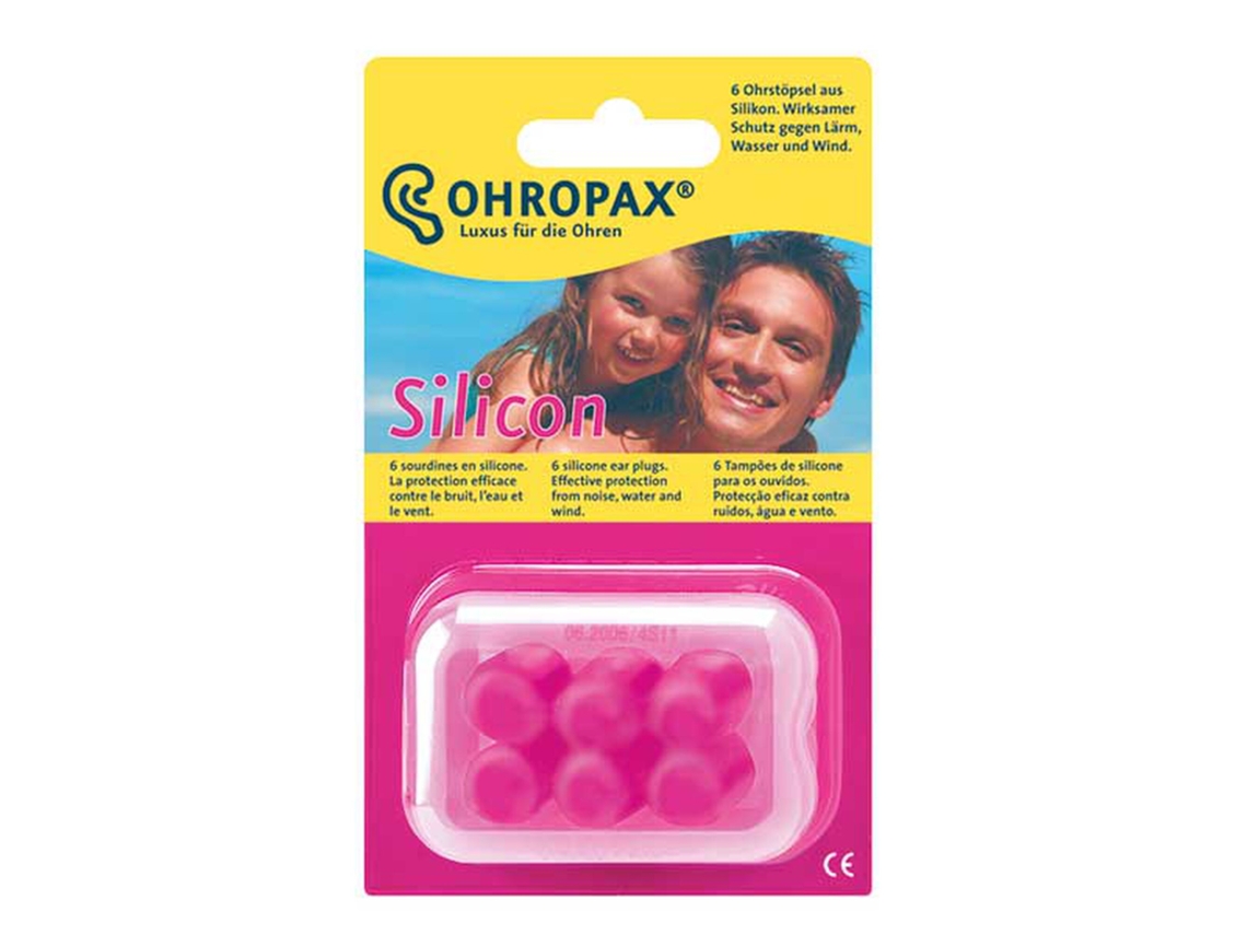 Tampões Ouvidos Silicone Ohropax