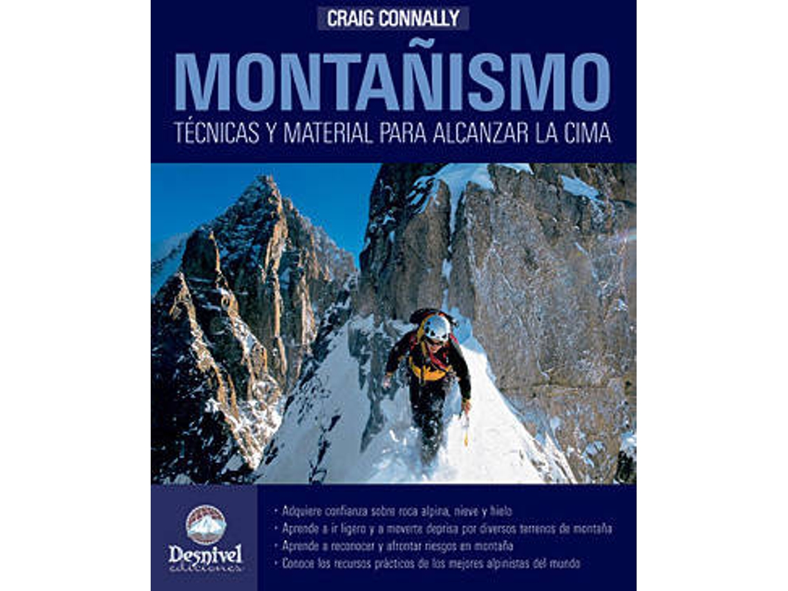 Livro Montañismo de Craig Connally (Espanhol)