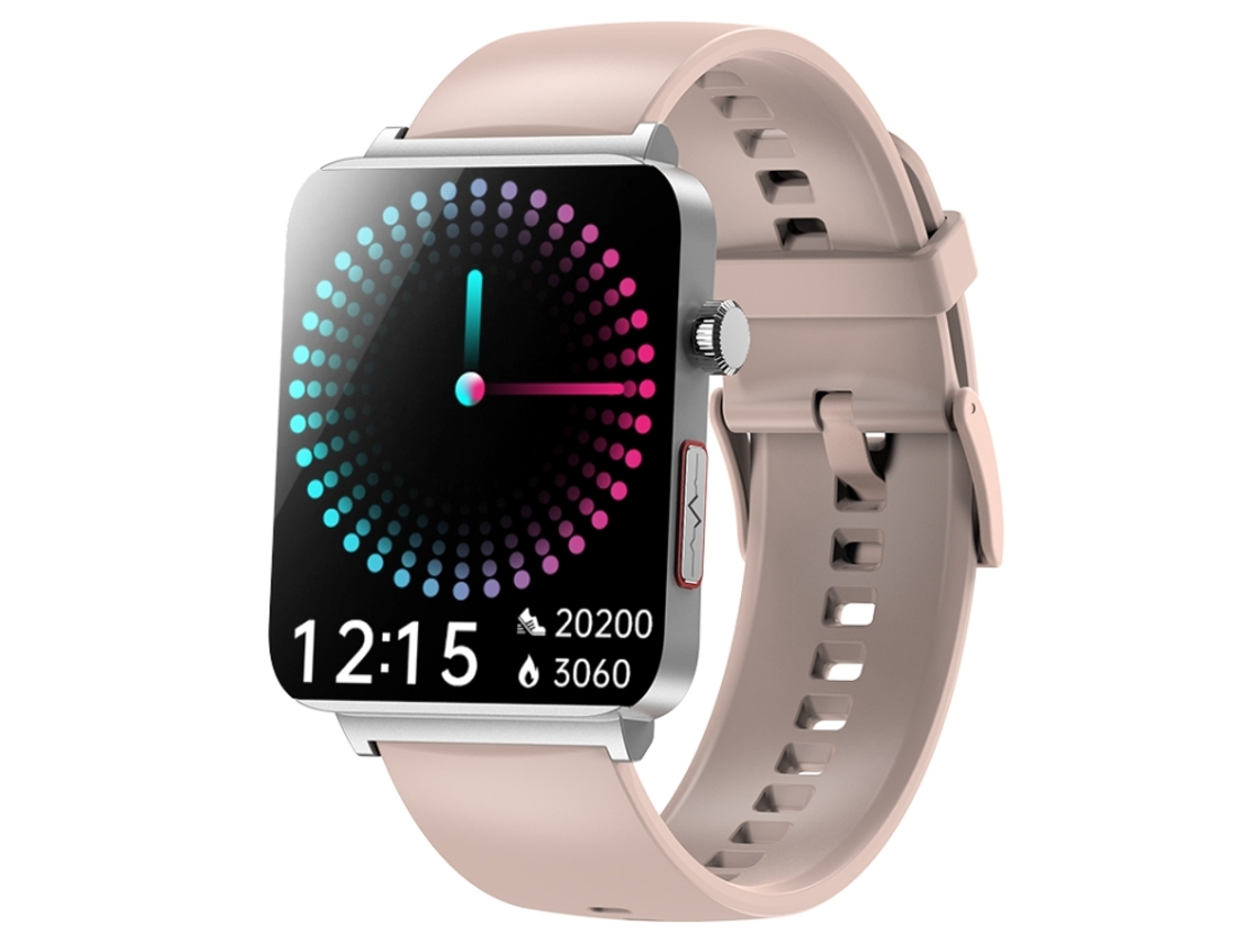 (rosa Prateado) Pulseira Inteligente Com Tela Colorida De 1,96 Polegadas, Chamadas Bluetooth E Monitoramento De Saúde - Edição Clássica