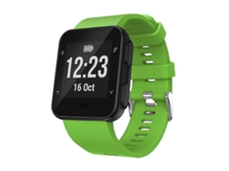 Pulseira Esportiva De Silicone, Compatível Com Relógio Garmin Forerunner 35, Verde