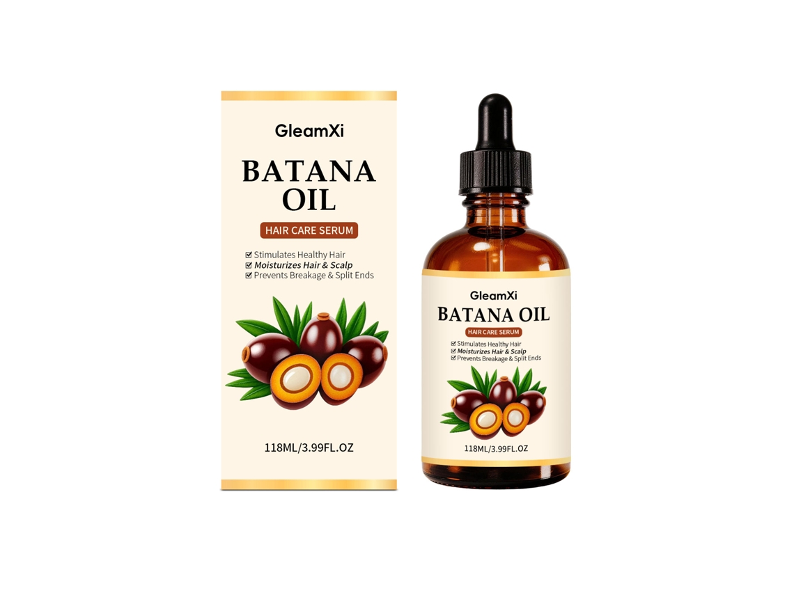 Óleo de Cabelo Batana Gleamxi Nutrição Suave