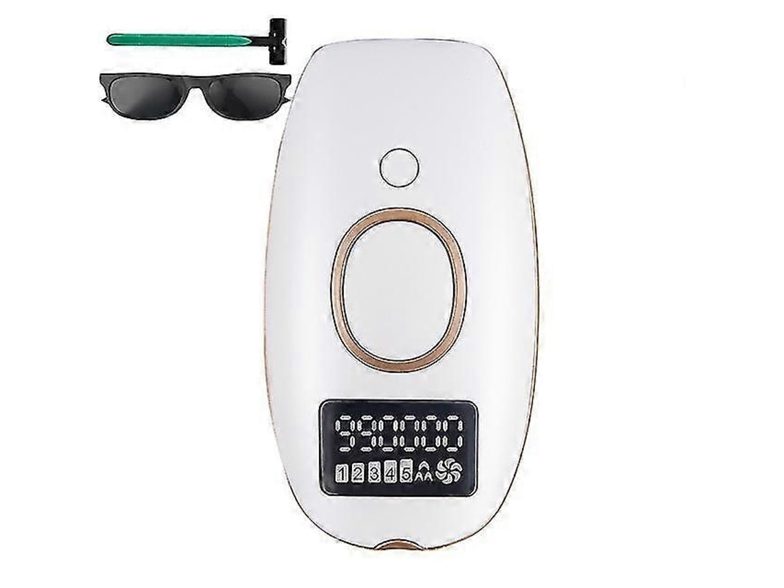 Mini Depilador Elétrico A Laser Com 990.000 Flashes - Depilador A Laser Multifuncional Ipl