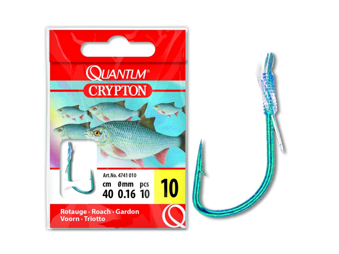 10 Peças de Ganchos -Nylon QUANTUM Crypton 40 Cm
