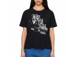 Rockinstone Scarface Movie Little Buddy Black Adult T-shirt Size:m