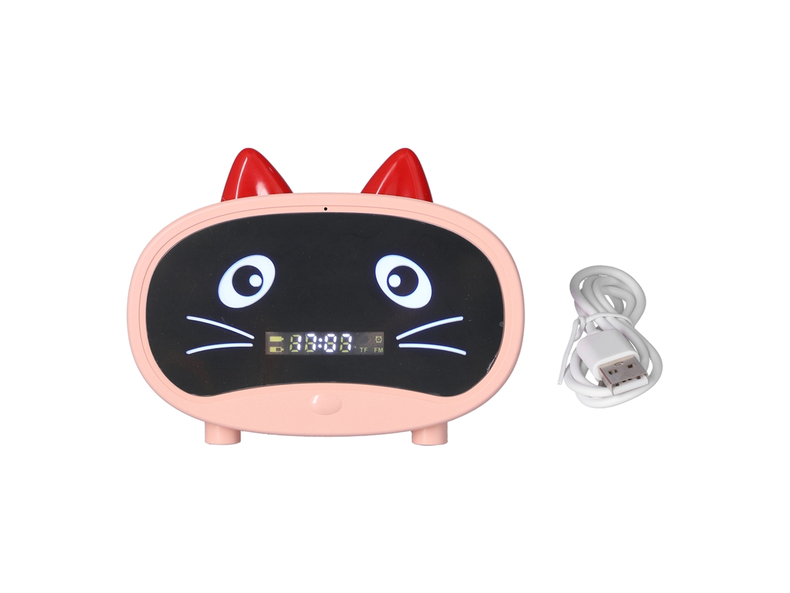 Relógio despertador com Bluetooth e dois alarmes EOOCOO