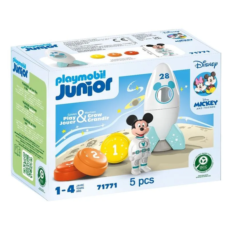 Playmobil Junior La Aventura Espacial De Mickey Mouse 71771 P25playmobil
