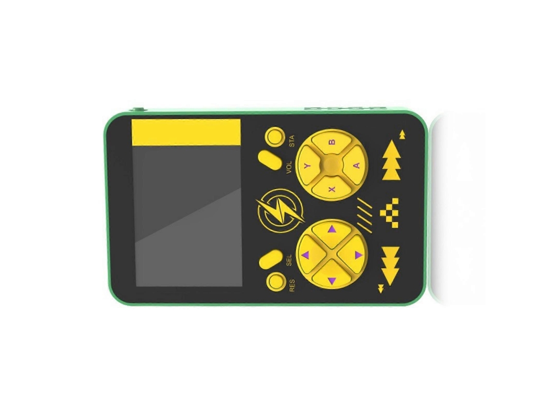 Design Portátil com Carregamento Magnético para Jogos e como Fonte de Energia de Emergência AQUAFORGE (verde)