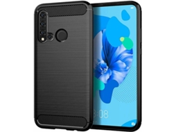 Capa Huawei P20 Lite LMOBILE Carbono Preto