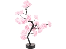 Luminária De Mesa Com Luzes Led Em Formato De Roseira Para Decoração De Interiores. Luminária De Mesa Com Luzes Led Em Formato De Rosei Gokoco