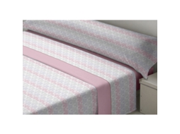 Conjunto De Lençol Dor Sedalina Kent Poliéster Rosa (47x37x15.5cm)