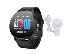 Pulseira V11, tela colorida, monitoramento de frequência cardíaca e pressão