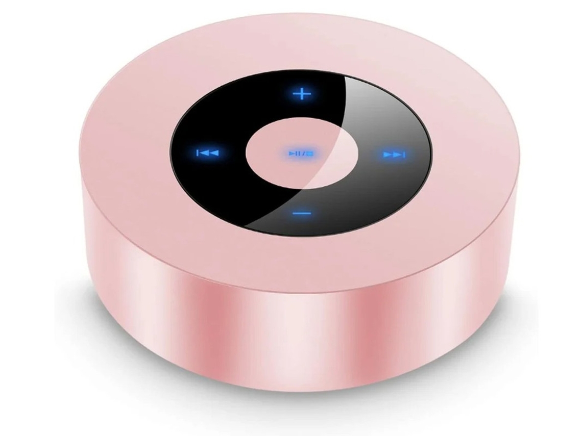 Alto Falante Bluetooth Portátil Mini Alto Falante Sem Fio Com Slot Para Cartão Sd E Entrada Aux Rosa Yizhood