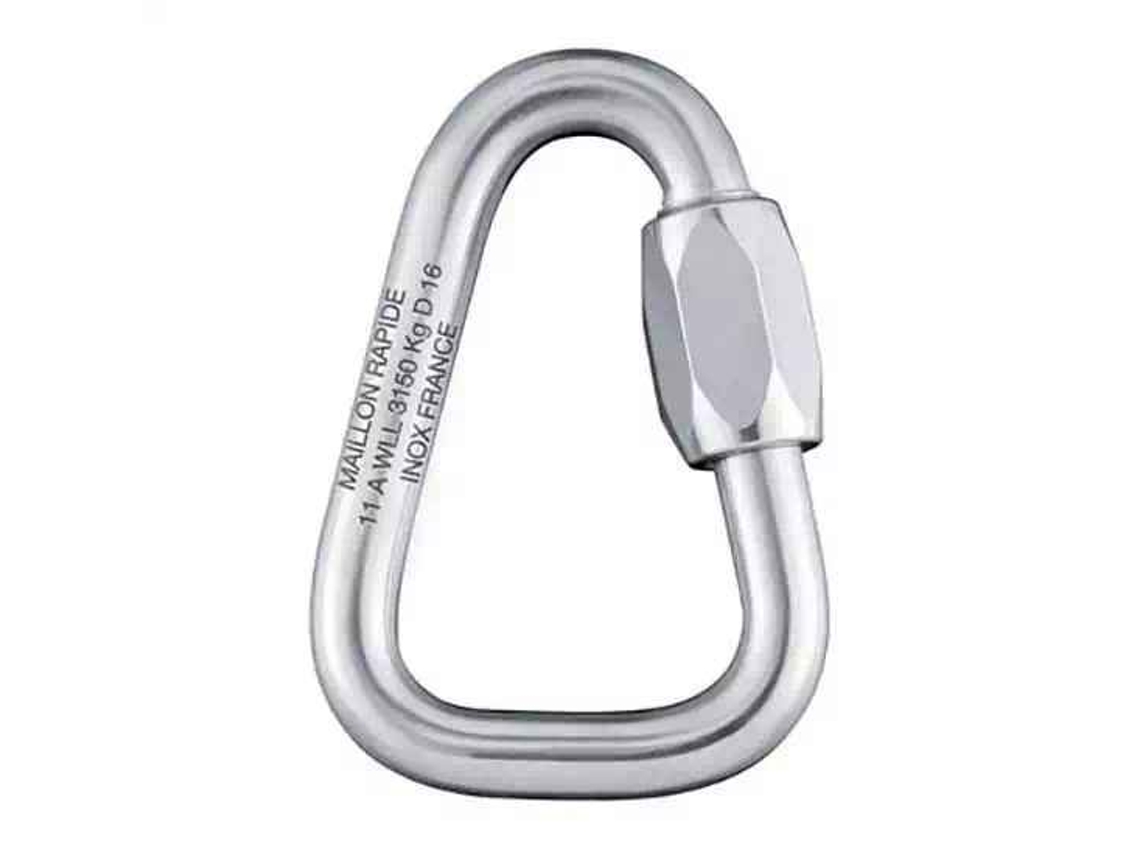Mosquetão Maillon Delta Zinc Prateado 7 Mmrock Empire