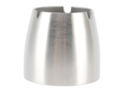 Cinzeiro de Aço Inoxidável Anti ferrugem Cone Grande Capacidade para Casa Escritório Pátio