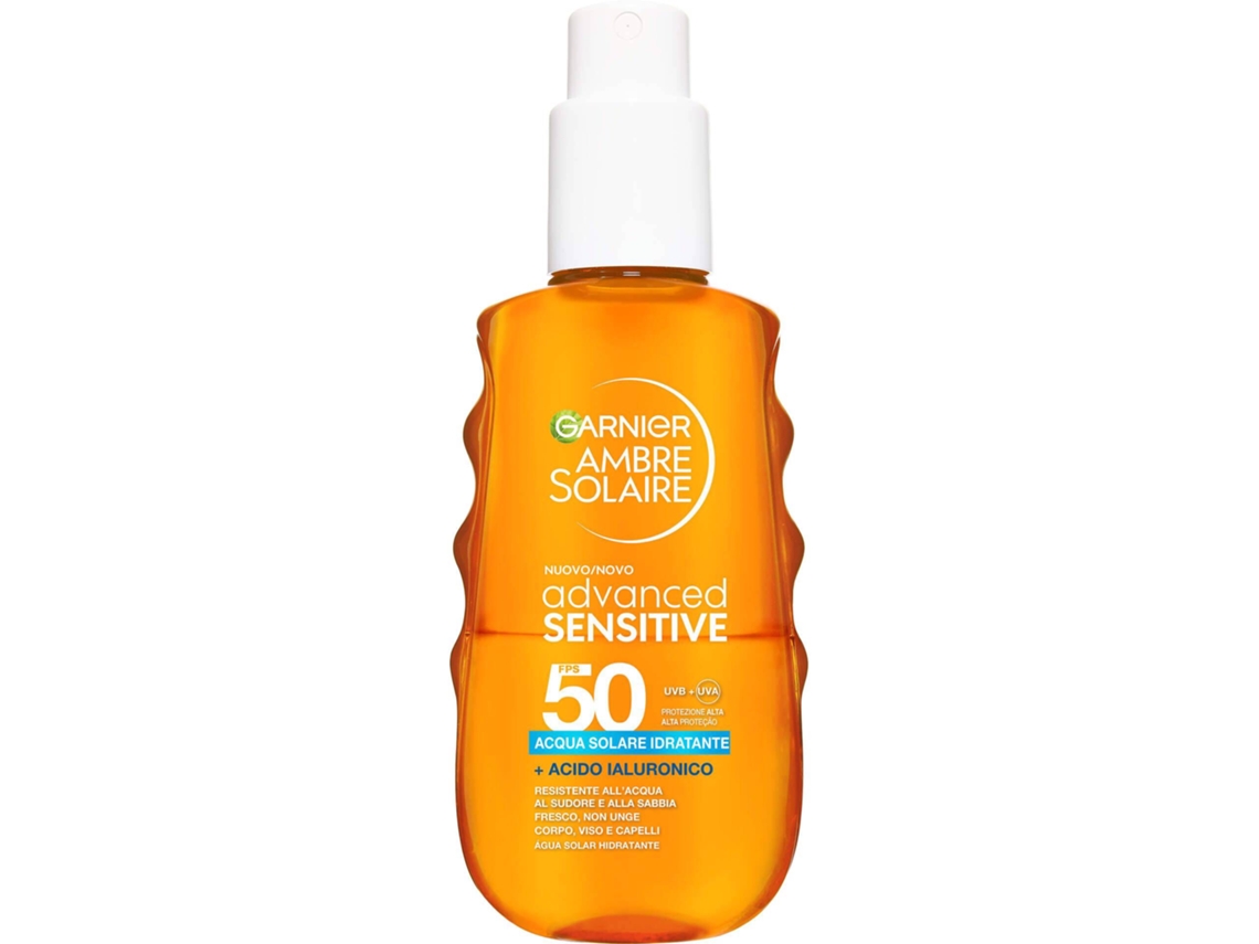 Protetor Solar GARNIER AMBRE SOLAIRE Água Sensitive Advanced SPF50 (150 ml)
