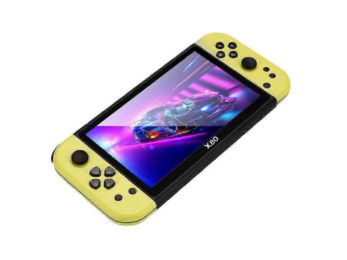 Console De Jogos Portátil X80 Com Tela Hd De 7 Polegadas E 20.000 Jogos. Hengjian