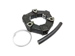 Definir Bullflex Rubber Elementstripring 08 Prateadovetus