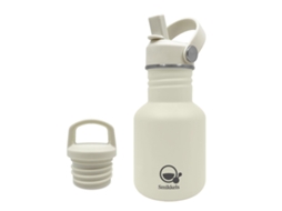Garrafa De Aço Inoxidável Smikkels 350ml Branca Suave Garrafa De Água Sustentável