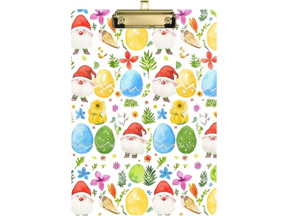 Prancheta A4 Com Clipe, 31, 75x 22, 86cm De Espessura, Com Clipe Discreto, Ideal Enfermeiras, Escritório, Reuniões