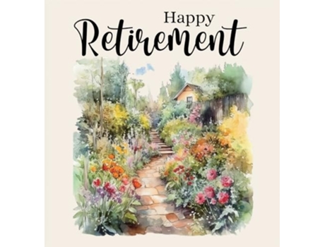 Livro Happy Retirement Guest Book with lined pages de Lulu and Bell (Inglês - Capa Dura)