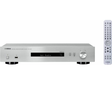 Leitor Audio Rede YAMAHA MusicCast NP-S303 Prateado — Formatos: MP3 | WMA | MPEG4 AAC | WAV | FLAC | AIFF | ALAC | DSD
