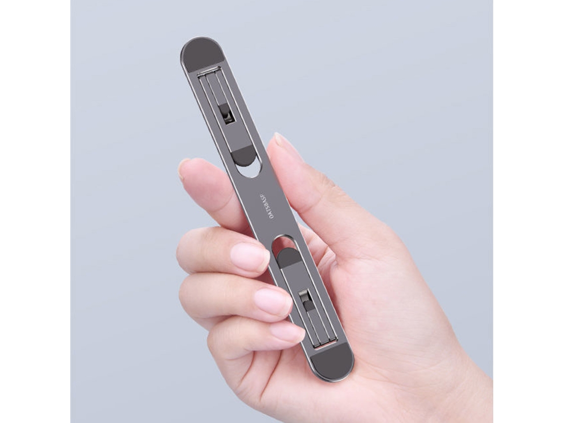Suporte para Notebook Plegável Ajustável em Altura e Ângulo com Borracha Antiderrapante S/MARCA