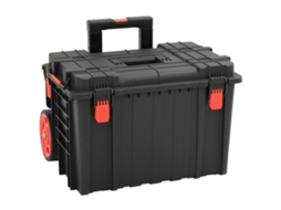 Flight Case, Flight Cases Vidaxl Preto Polipropileno (56.5 X 45.5 X 48 Cm)