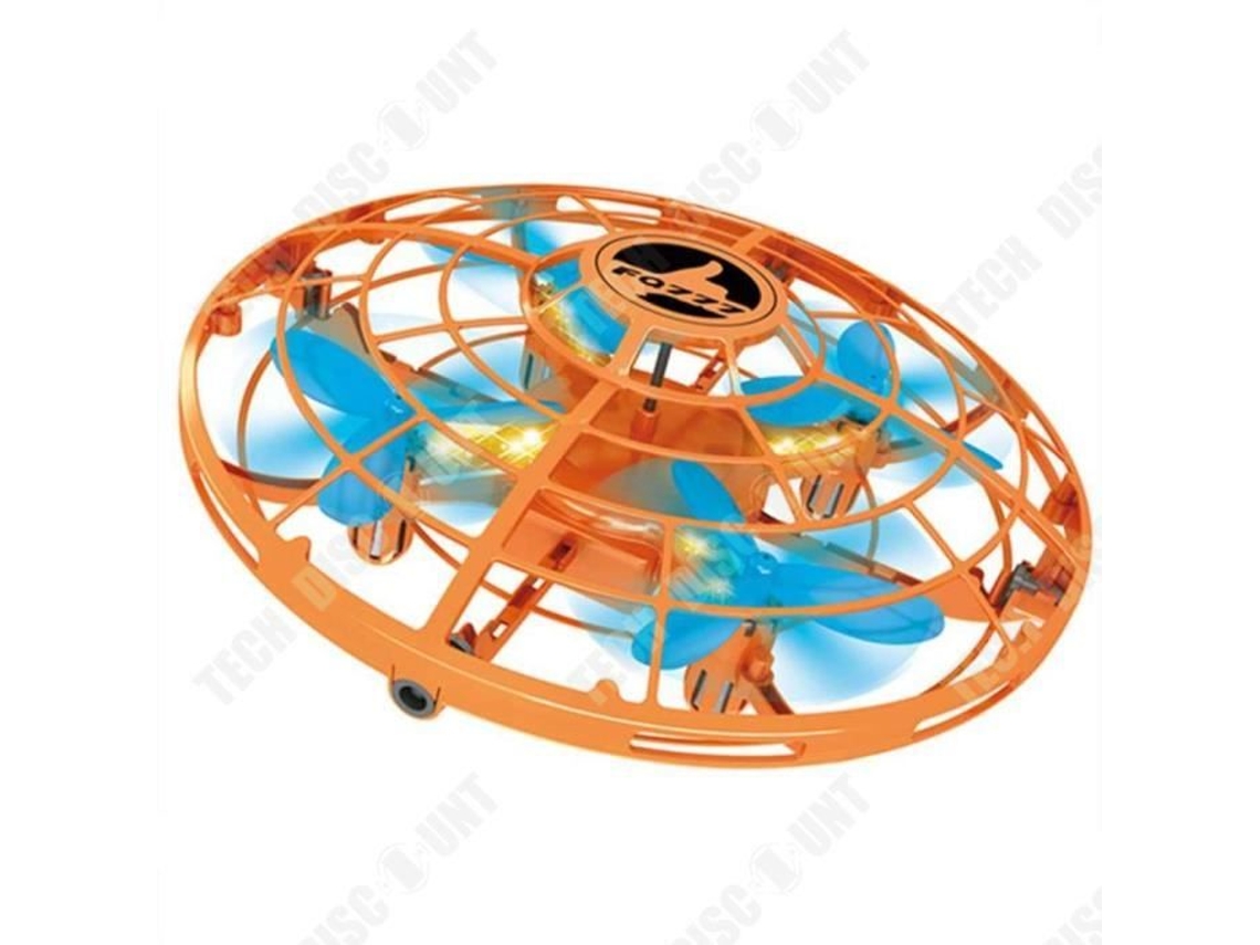 Drone Voador de Brinquedo LED 4 Eixos de Indução Voador de Alívio Veículo de Brinquedo Durável Tecnologia de Detecção de Direção TECH DISCOUNT