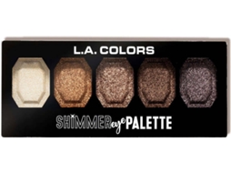 Paleta de Sombras L.A. COLORS Shimmer Eye Palette Sparkle & Shine (11 gr)