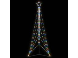 Vidaxl Led Árvore De Natal 525 Leds Coloridos 302 Cm