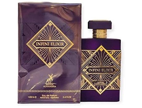 Eau De Parfum Maison Alhambra Infini Elixir 100 Ml Oriental Ambar Gourmand