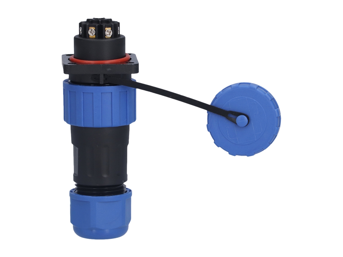 Conector De Cabo Aéreo Lp20 Ip68 Impermeável