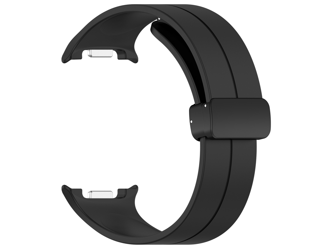 Pulseira Compatível Com Samsung Galaxy Watch9, Pulseira Desportiva Em Silicone Macio. Preto Hexinyigjly