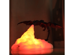 Foguete Dragão de Fogo Impresso em 3d Light Novel e Presente Exótico BRILVIBERA