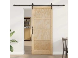Vidaxl Porta Deslizante Orkdal Natural 86 X 198,5 Cm