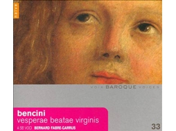 CD Pietro Paolo Bencini, A Sei Voci, Bernard Fabre-Garrus - Vesper Psalms (1CDs)