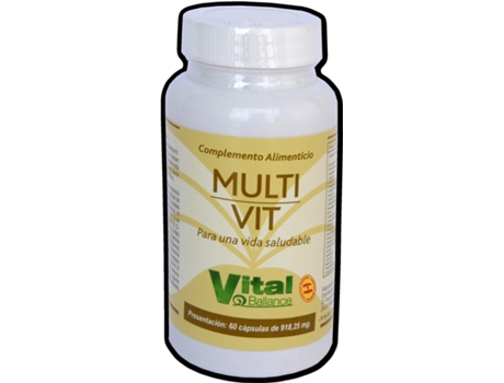 Suplemento Alimentar VITAL BALL Multivit (60 Cápsulas)