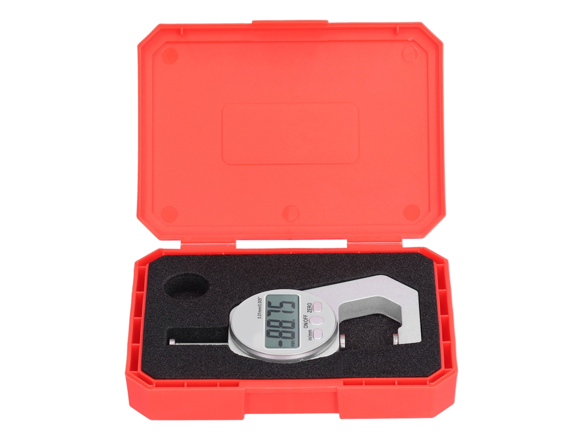 Calibre De Grosor Digital Lcd De Bajo Consumo De Energía, Medidor Electrónico Fuerte Y Duradero 0-10mm