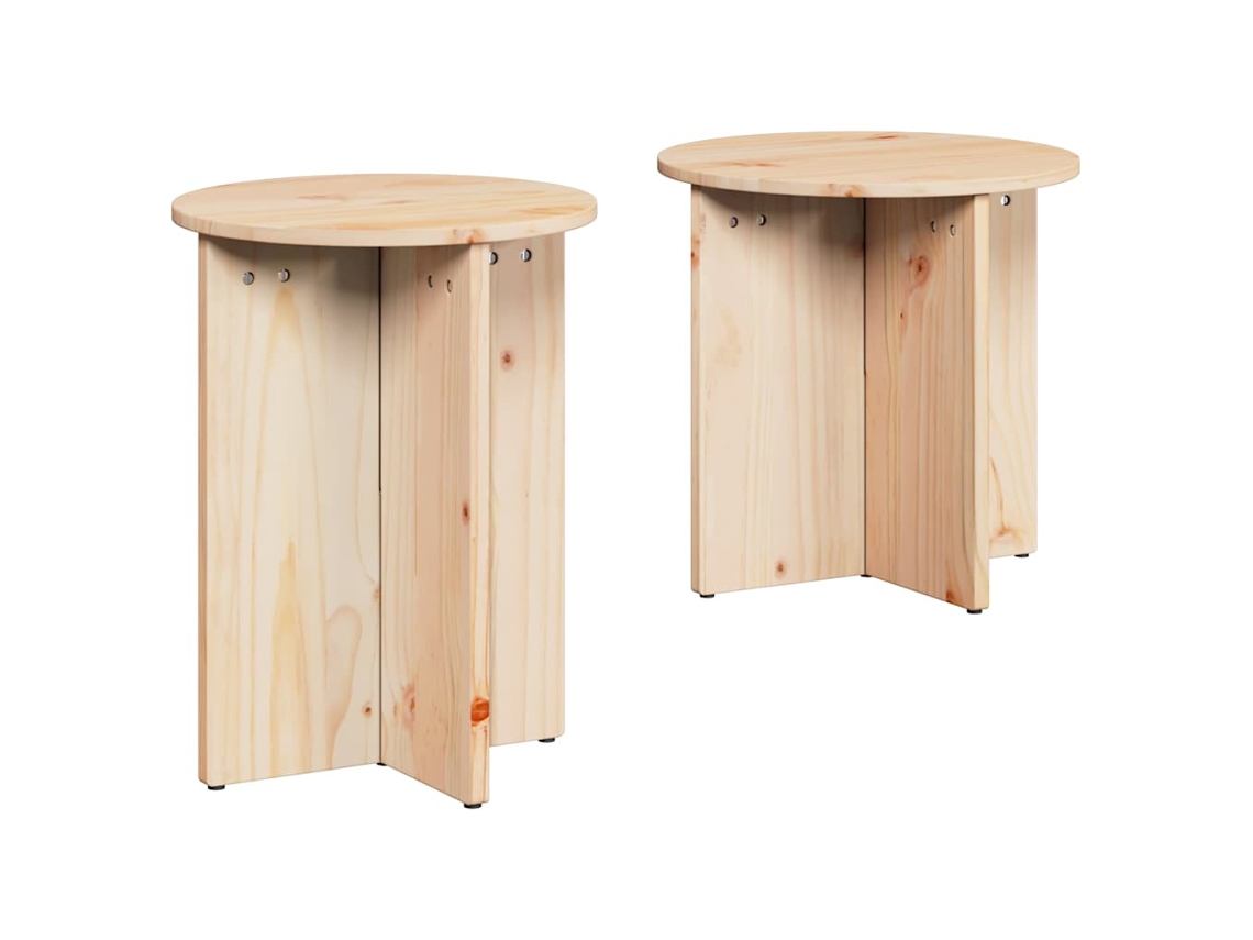 Mesa de Centro 2 Pcs Natural MAISON EXCLUSIVE