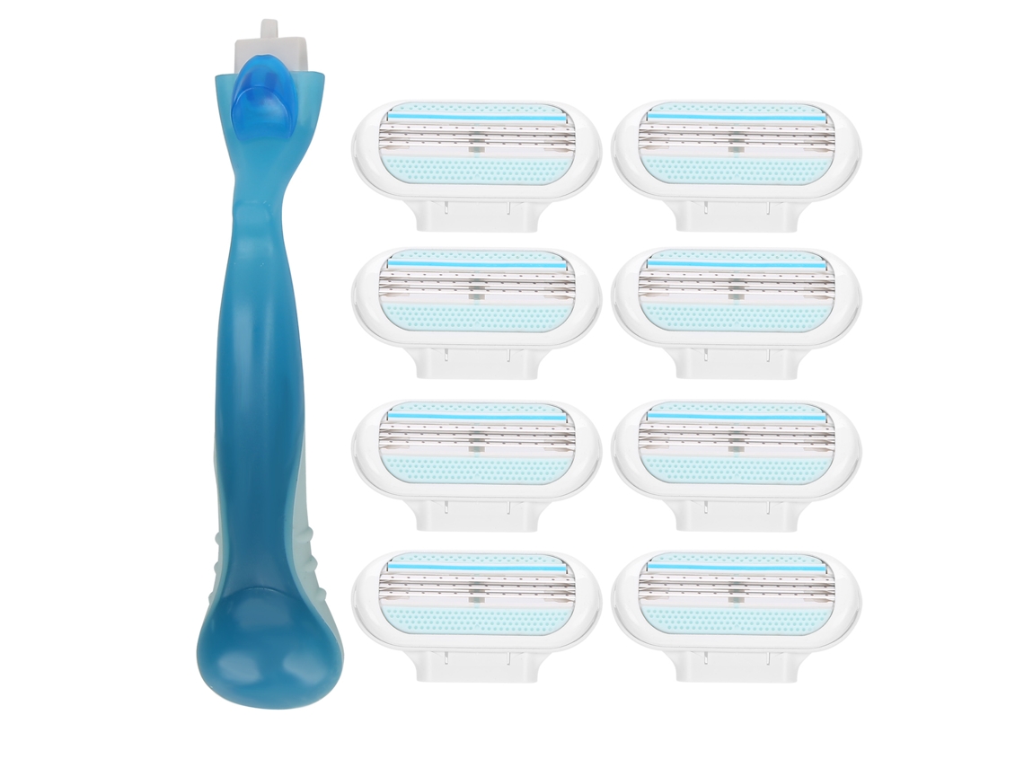 Afeitado Manual Para Depilação De Pelo Corporal Mulher Depilador Com Cabeça De Reposição